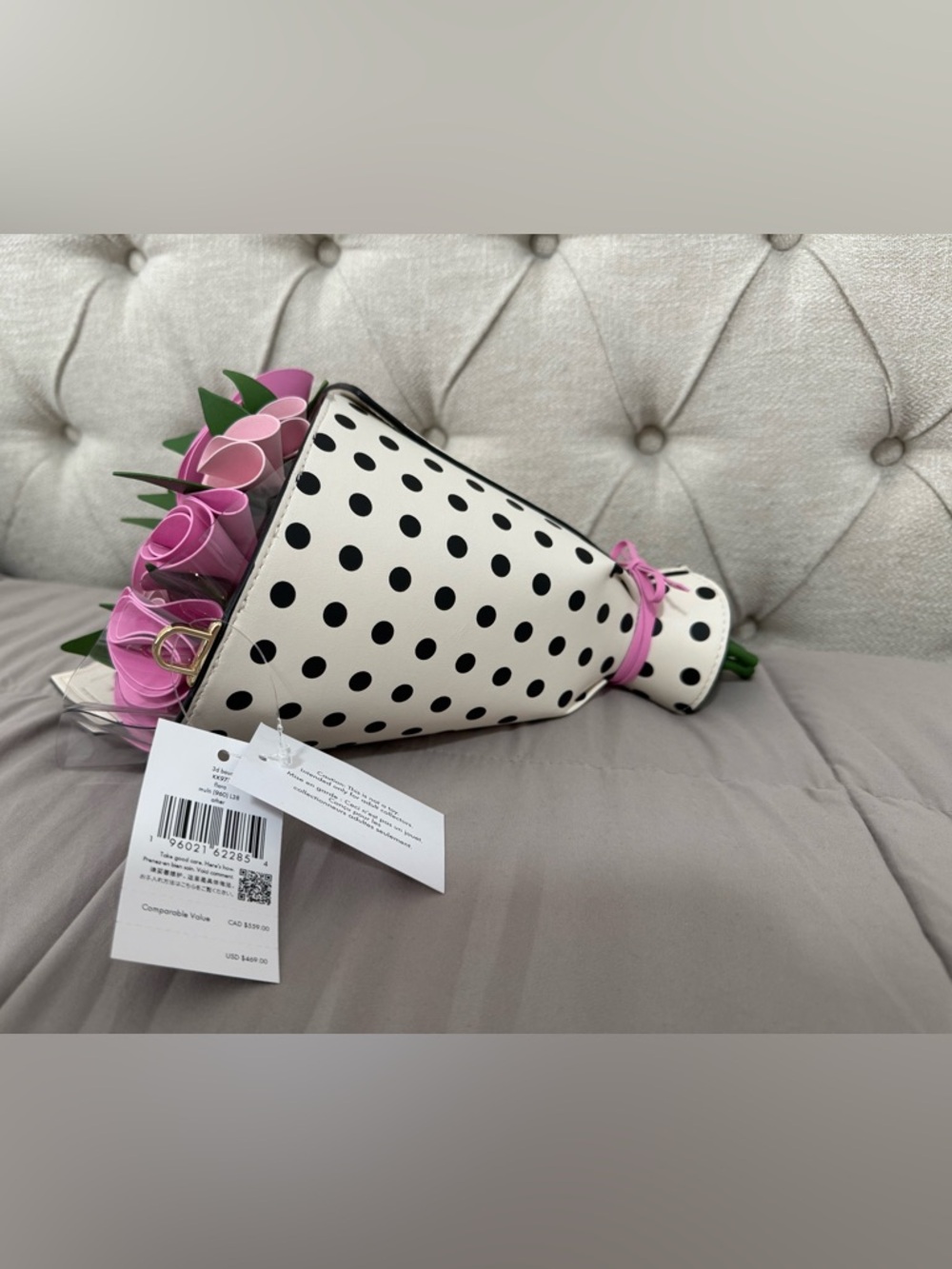 NWT Kate Spade New York Flora 3D Flower Bouquet handbag bag crossbody - Picture 6 of 7